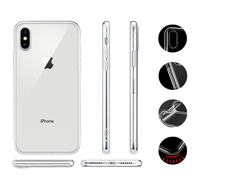 American Cars Transparent Phone Case for iPhone Models