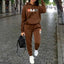 Ensemble de sweat à capuche et pantalon de luxe pour femmes
