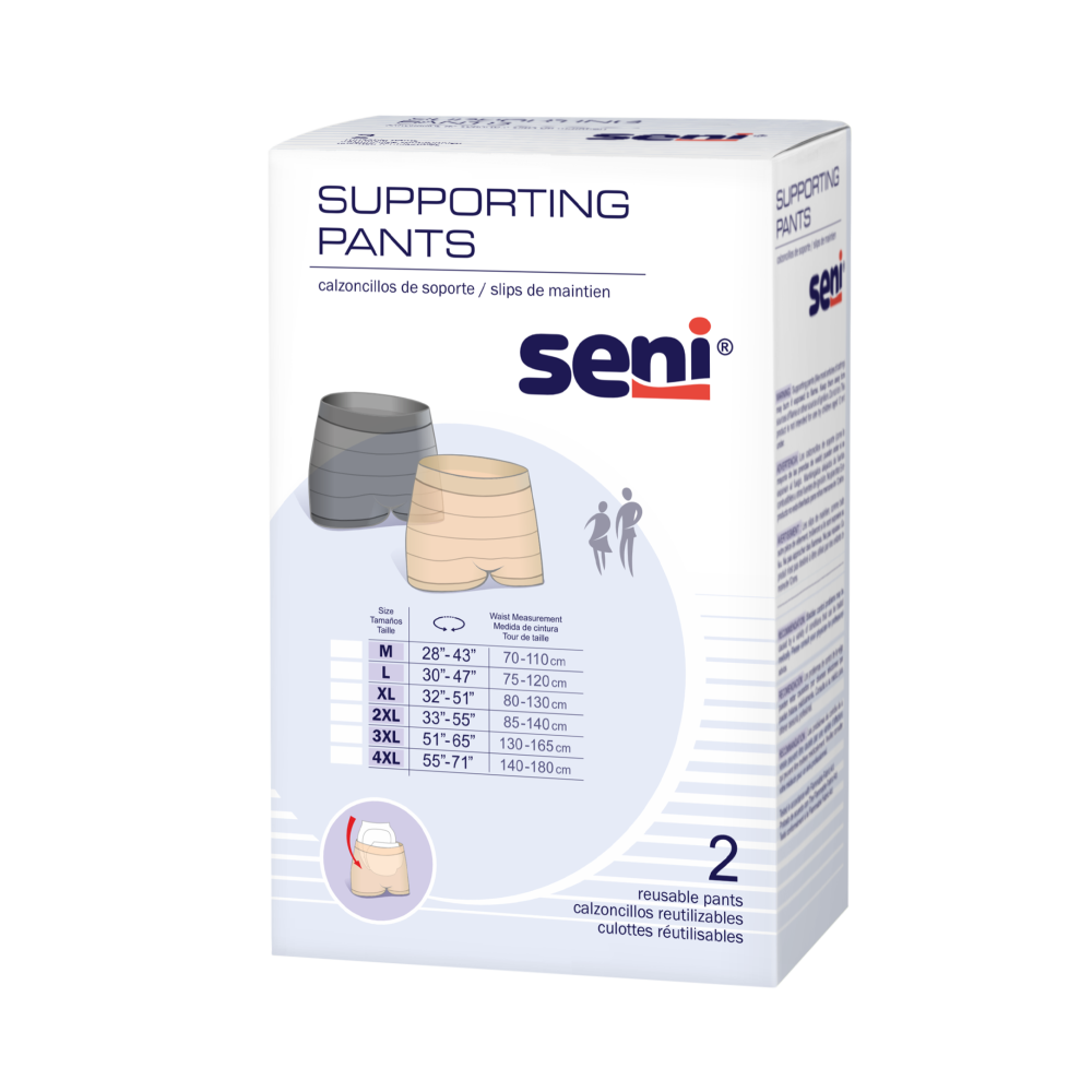 Pantalons absorbants Seni Active Super Support pour adultes, taille XL (32 unités)