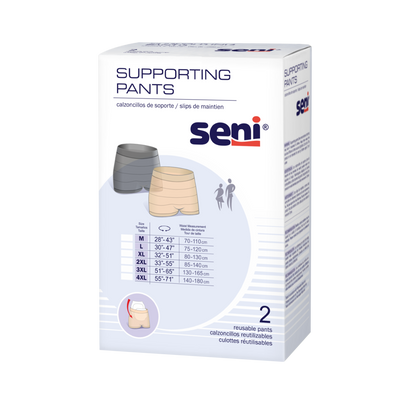 Seni Active Super Supporting Adult Pull-Up Diaper Pants, XL Size (32 Count)