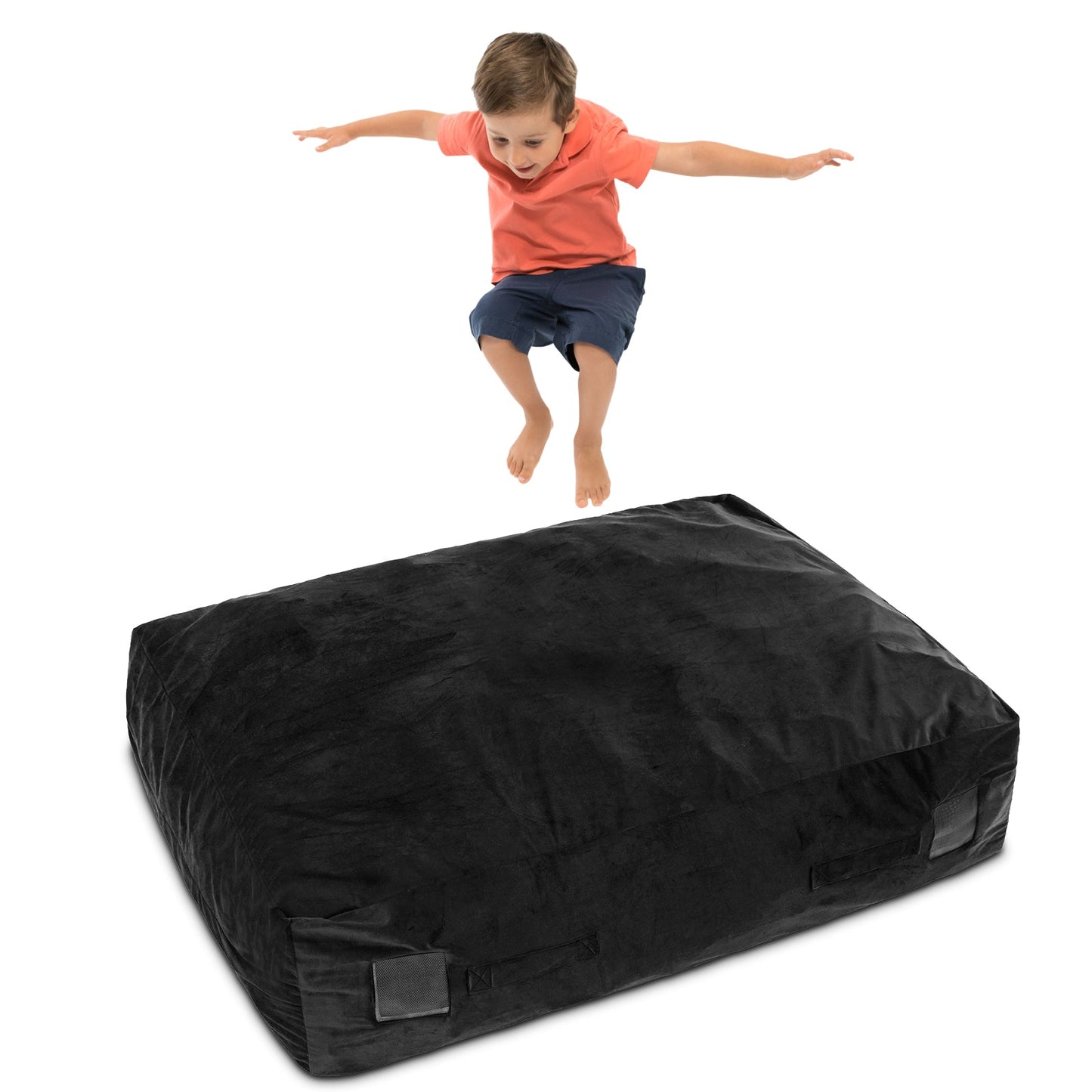 Gbruno Almohadilla Sensory Crash Pad de 47 x 35.5 Pulgadas - Negro
