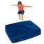 Alfombra Sensorial Crash Pad de 47 x 35.5 Pulgadas con Bloques de Espuma - Azul