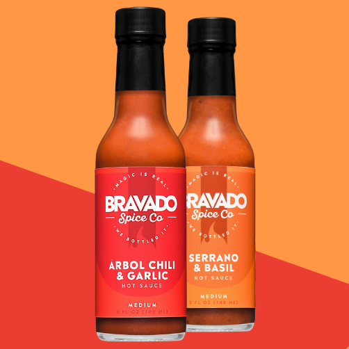 Smoky Garlic & Árbol Hot Sauce – Medium Heat, 5 oz - Korvel