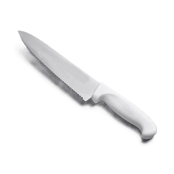 Cuchillo de Chef Premium con Mango Blanco - Biselado o Recto