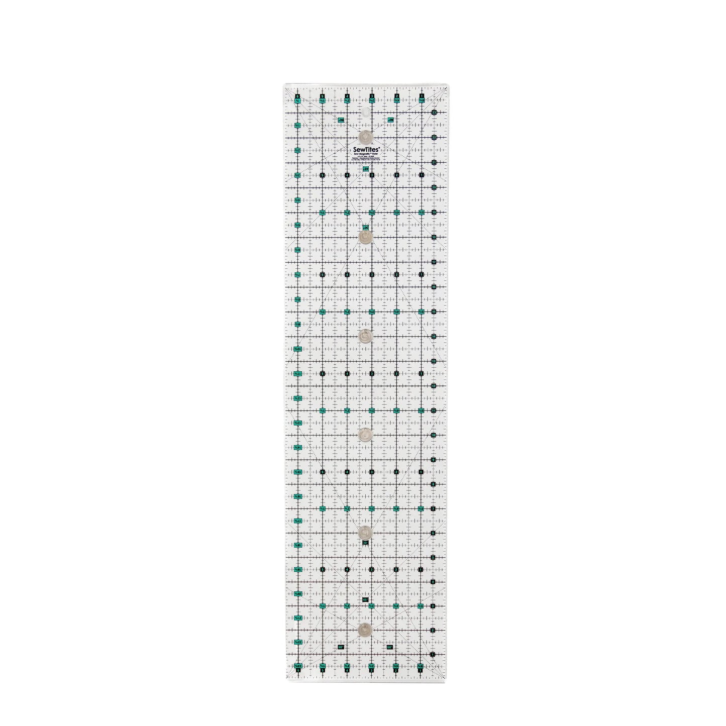 Sew Magnetic 6-1/2in x 24in Ruler for Right-Handed Users