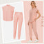 Women's Elastic Scrub Set for Medical Professionals