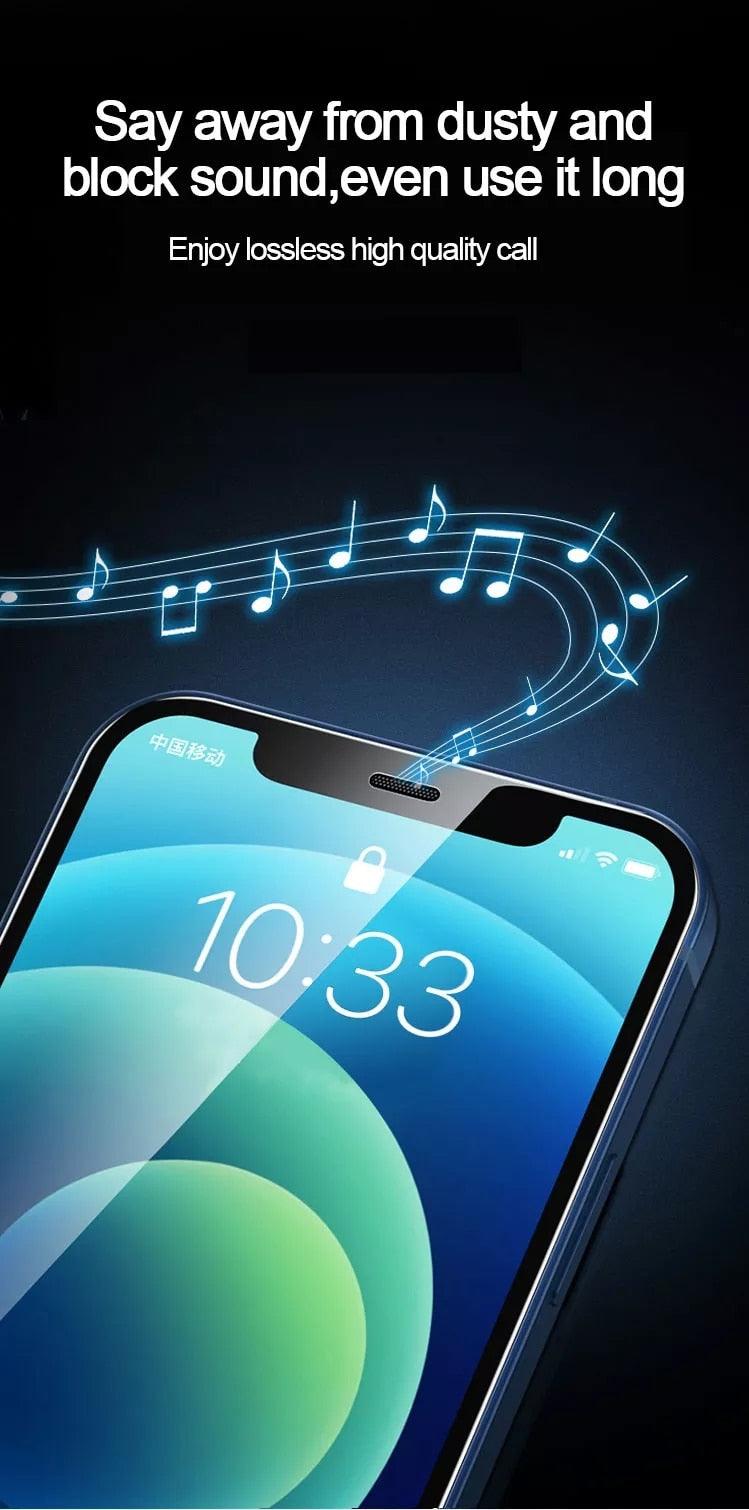Premium Tempered Glass Screen Protectors for iPhone - 4 Pack