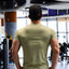T-shirts de sport pour hommes grande taille en tissu Dry Fit