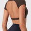 Crop Tops de Yoga Premium de Secado Rápido para Ropa Deportiva