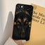 Cartoon German Shepherd Phone Case for iPhone Models