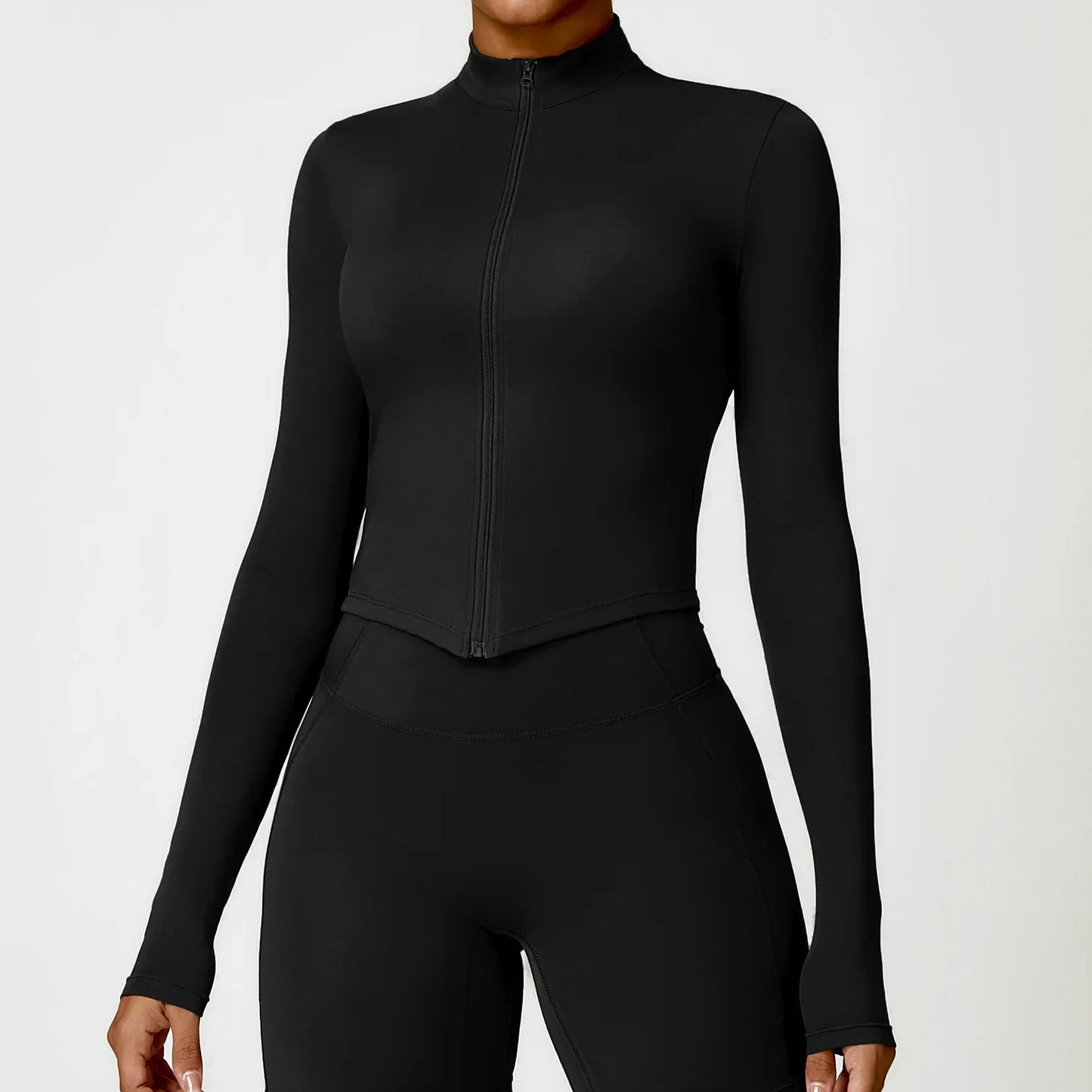 Veste de sport zippée pour femmes