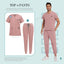 Unisex Multicolor Medical Scrub Sets
