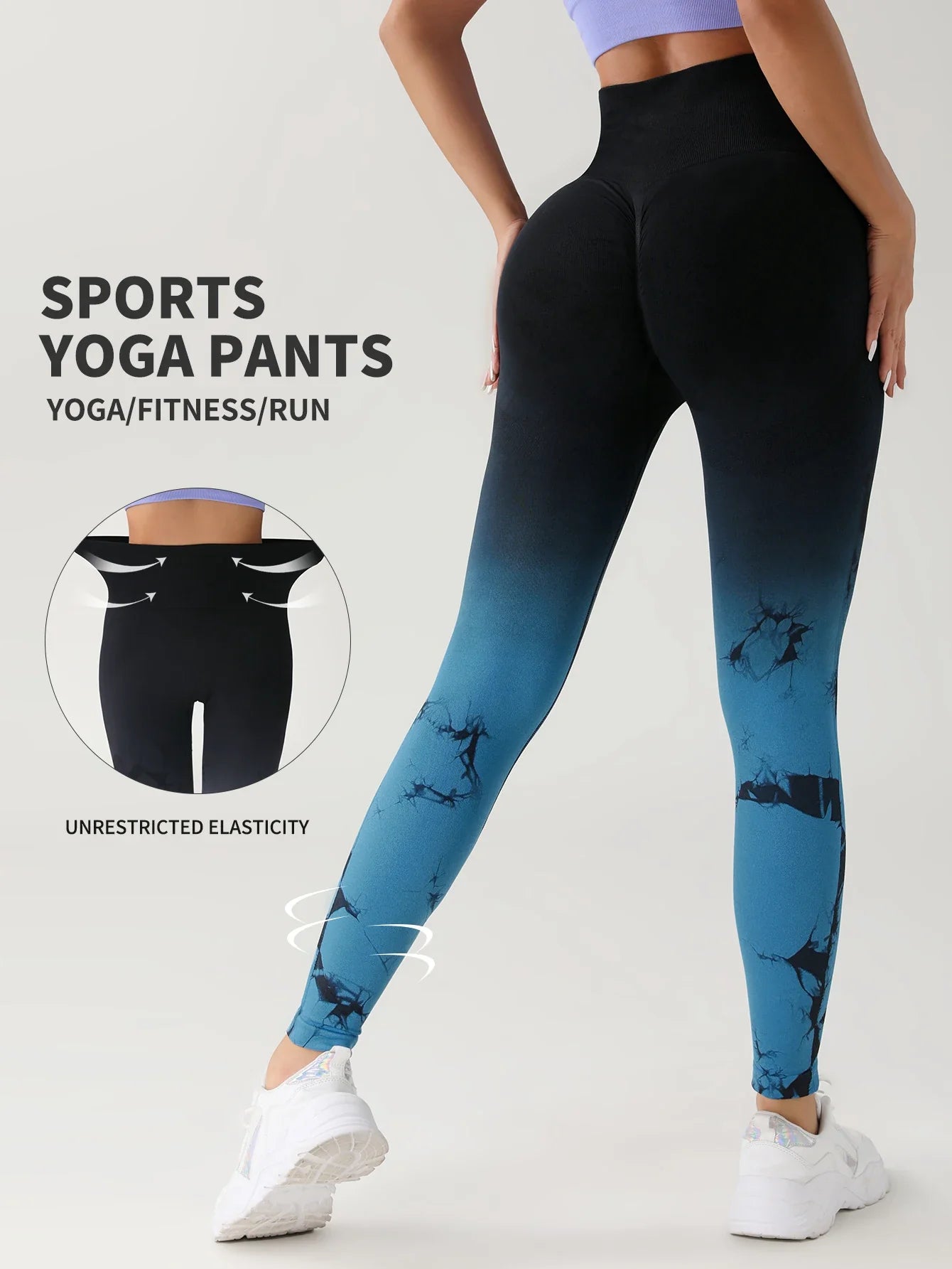 Leggings Tie Dye Seamless VibrantFlex