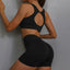 Conjunto de Cortos de Fitness para Mujeres Yoga