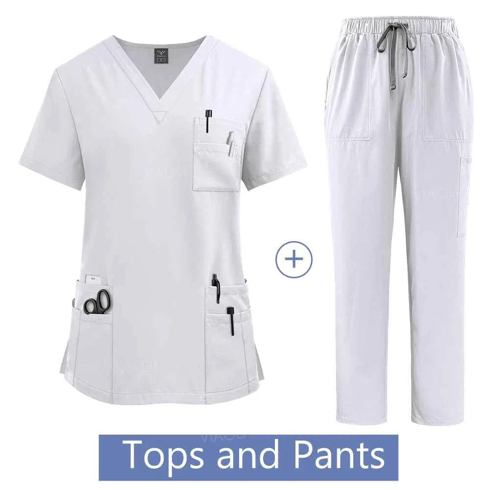 Gown chirurgicale pour femmes avec poches