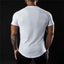 Camiseta de algodón FlexFit: camiseta muscular atlética de verano