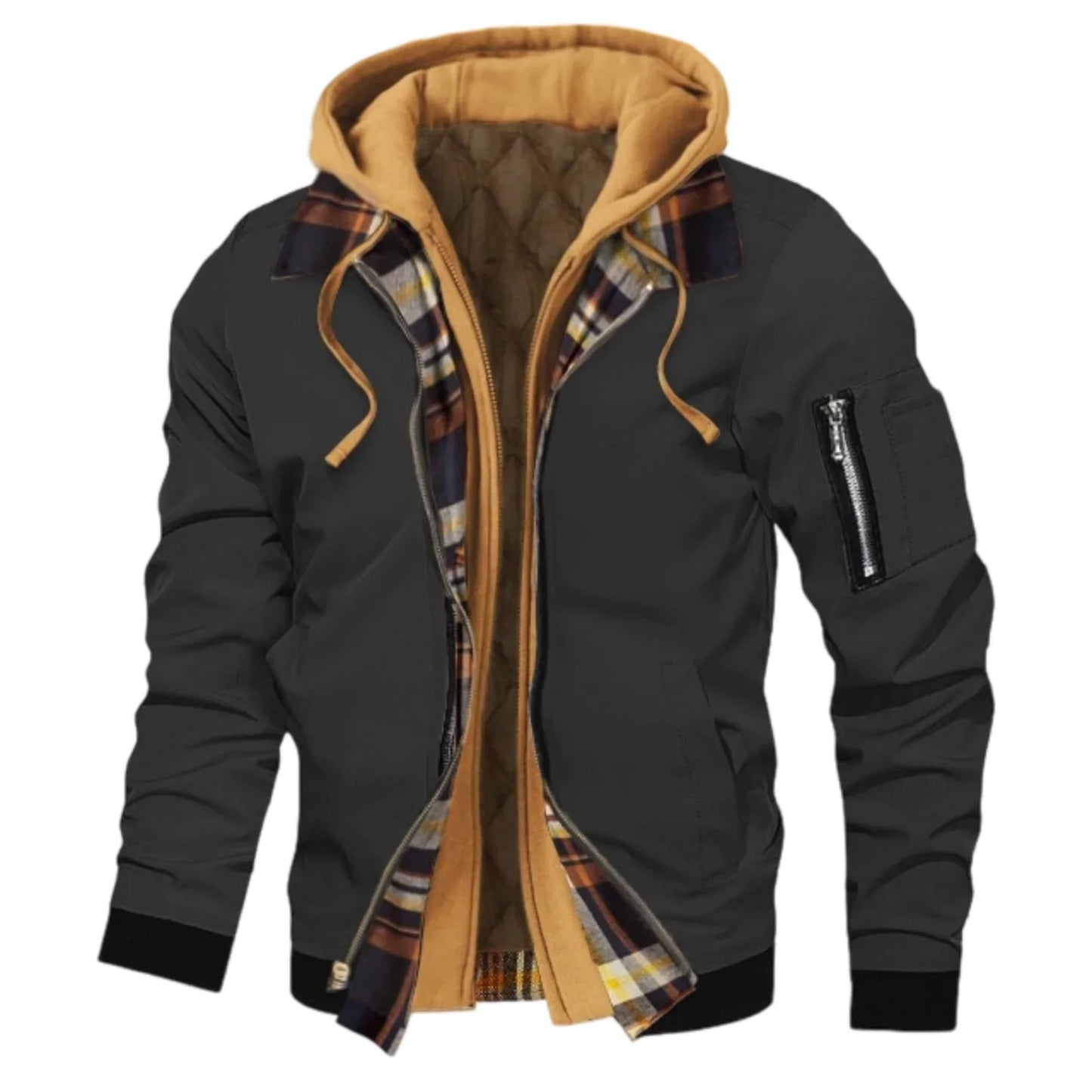 Veste à capuche ChillGuard pour homme - Élégante deux-en-un