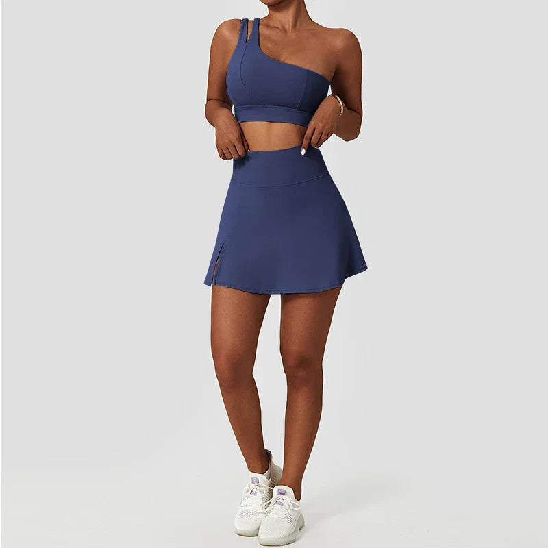 Conjunto de Mallas y Shorts Push-Up para Mujer