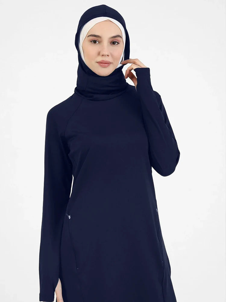 Ensemble de vêtements de sport pour femmes musulmanes avec hijab