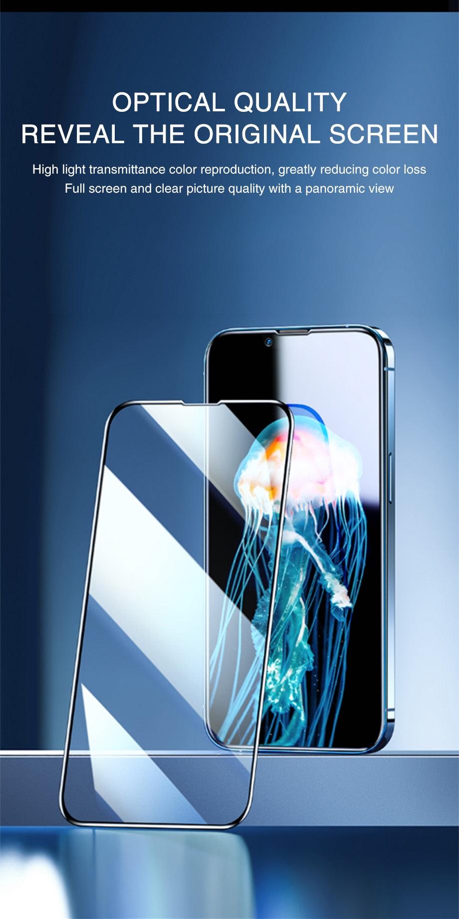 Premium Tempered Glass Screen Protector for iPhone Models