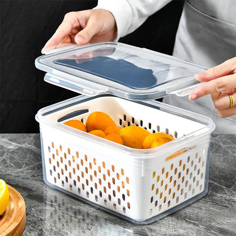 Boîtes de rangement réfrigérateur premium pour une fraîcheur organisée
