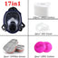 Masque à gaz respiratoire intégral premium pour usage tactique