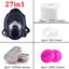Masque à gaz respiratoire intégral premium pour usage tactique