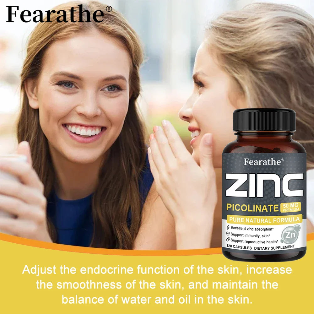 ZincMax 50: Suplemento de Zinc Premium para el Soporte Inmunológico