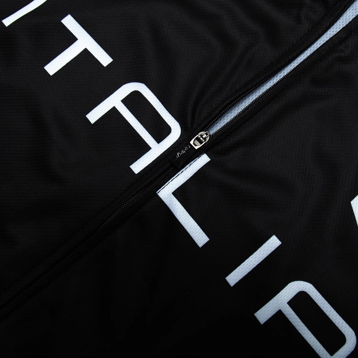 Jersey de Ciclismo Clásico Negro para Hombre - Camiseta de Manga Corta
