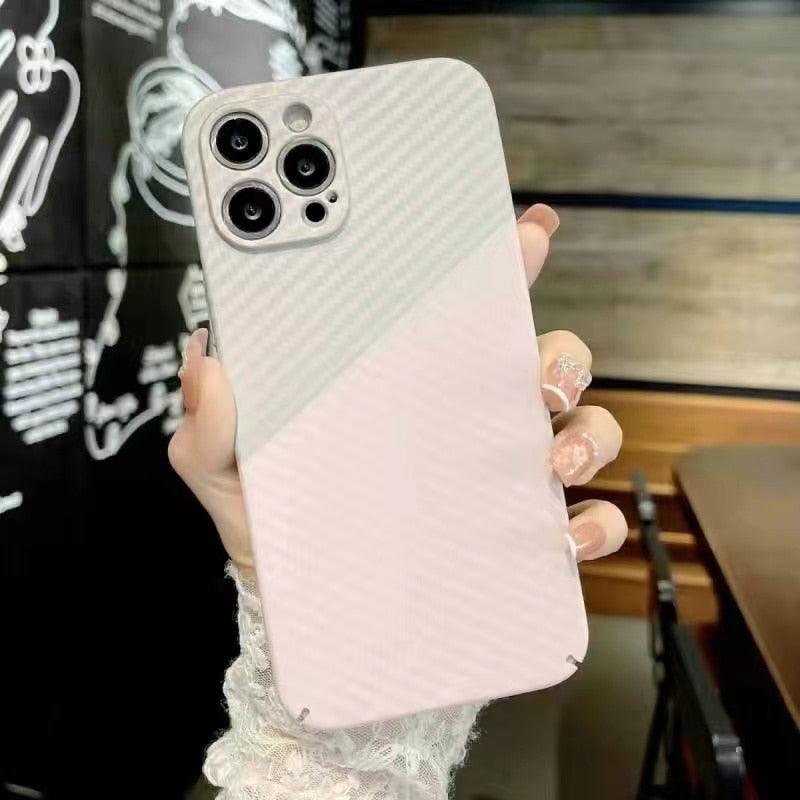 Sleek Ultra-Slim Classic Texture iPhone Case - Shockproof & Lightweight - Korvel