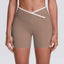 Shorts de Fitness para Mujeres con Cintura en Forma de V