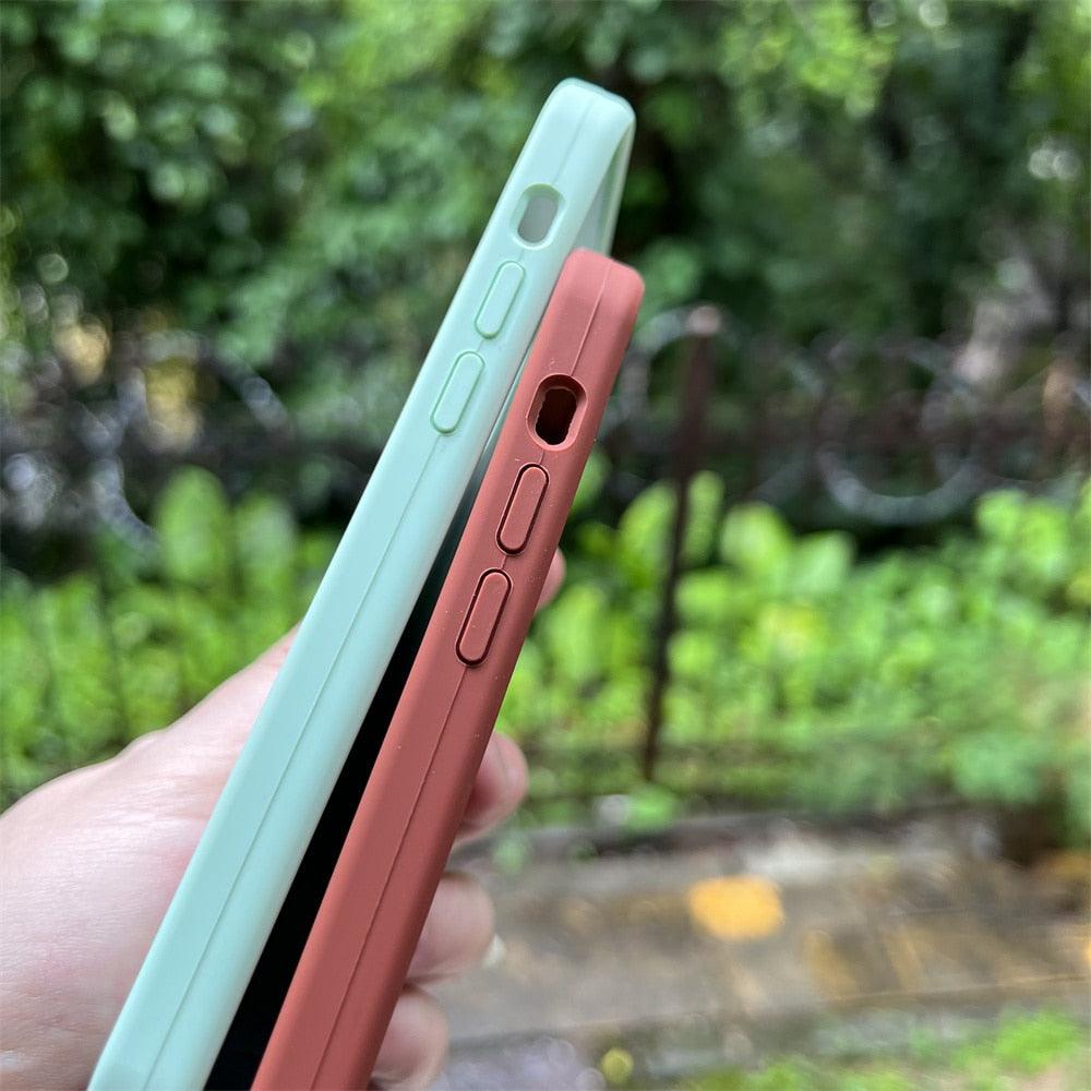 Premium Soft Silicone Phone Case for iPhone 14/13/12/11 Series