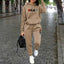 Ensemble de sweat à capuche et pantalon de luxe pour femmes