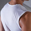 Camiseta sin mangas de seda helada para hombres para una comodidad máxima