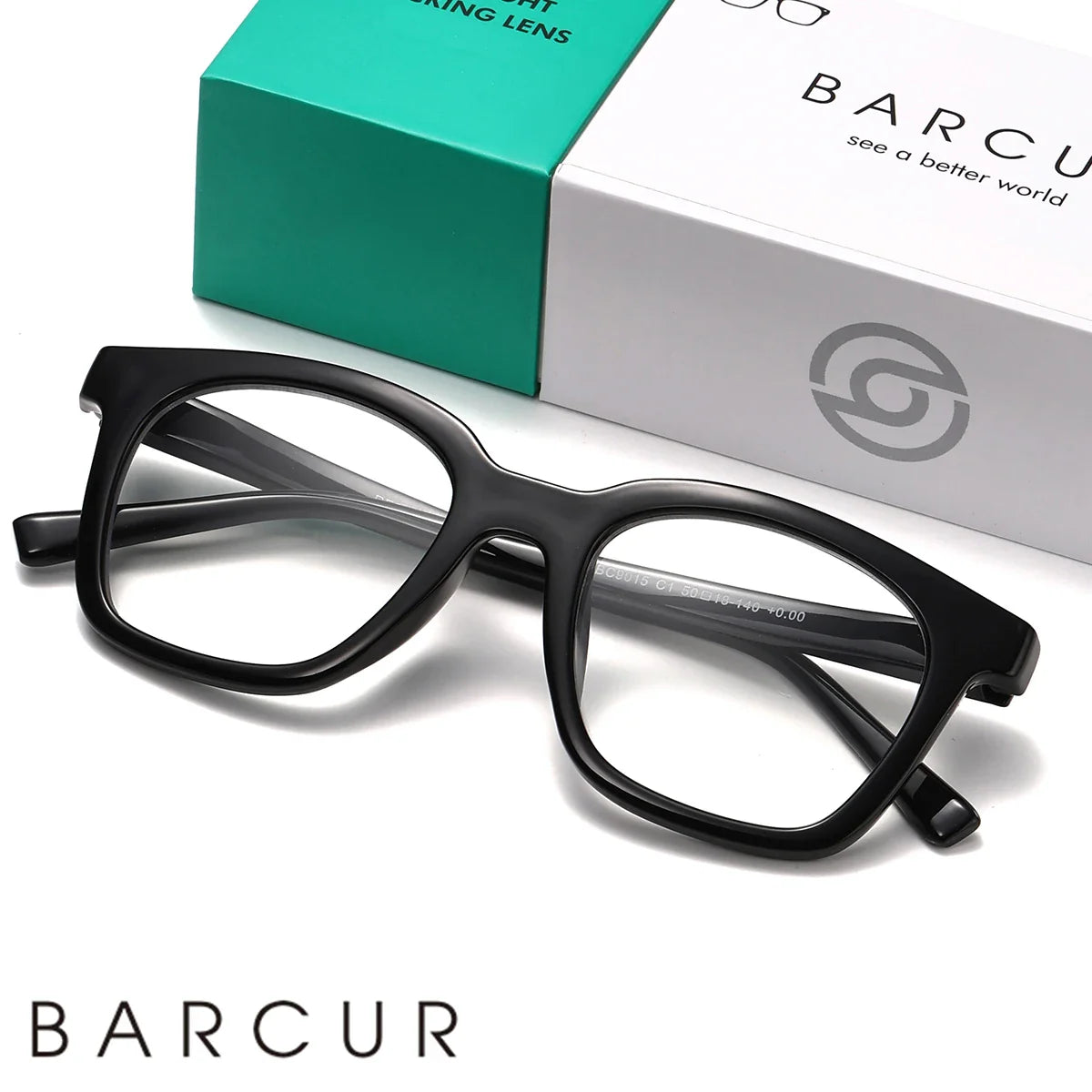 Gafas de lectura retro con patrón de leopardo BARCUR para una visión con estilo