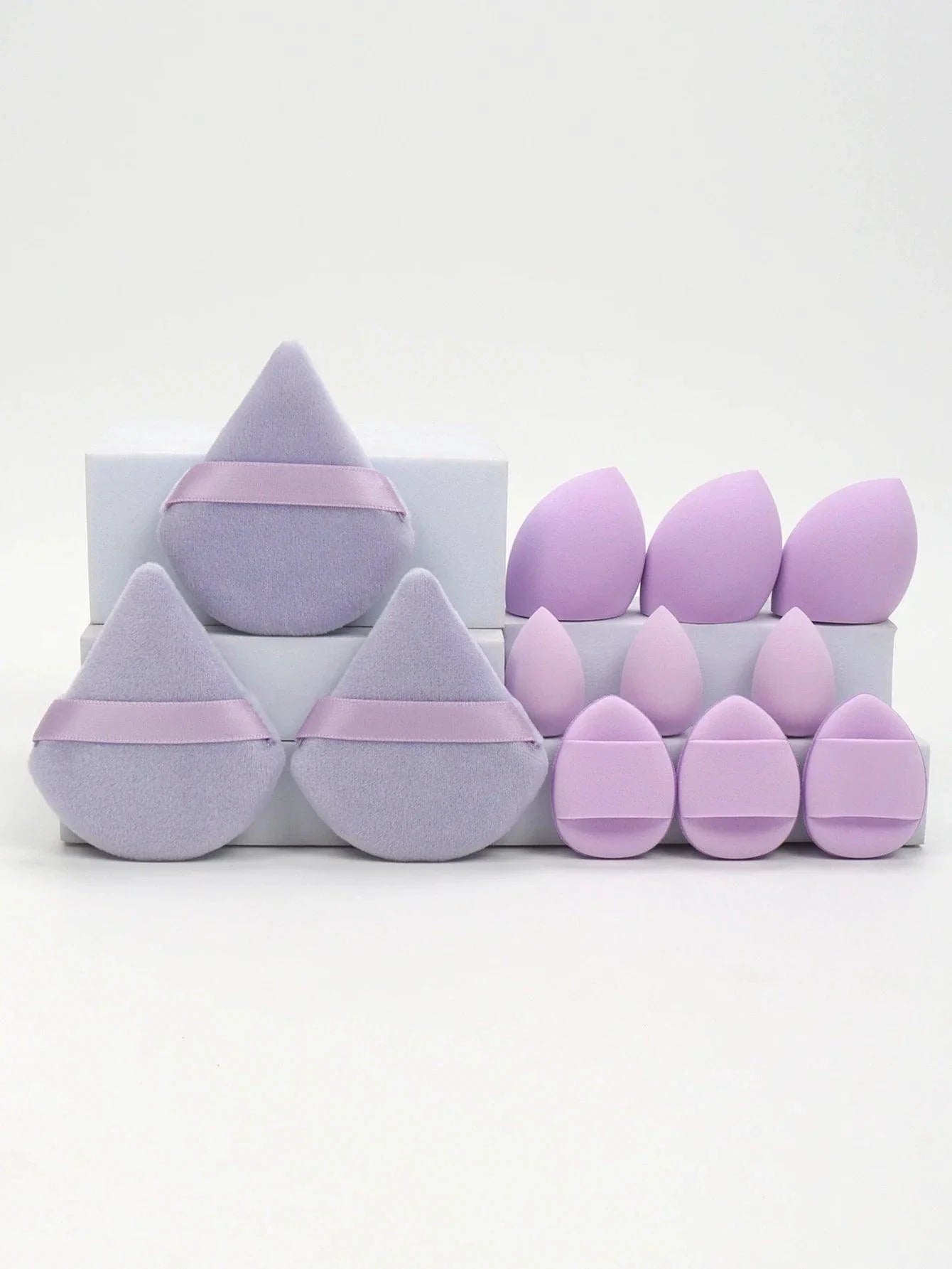 Juego de 12 Esponjas de Maquillaje Multiusos