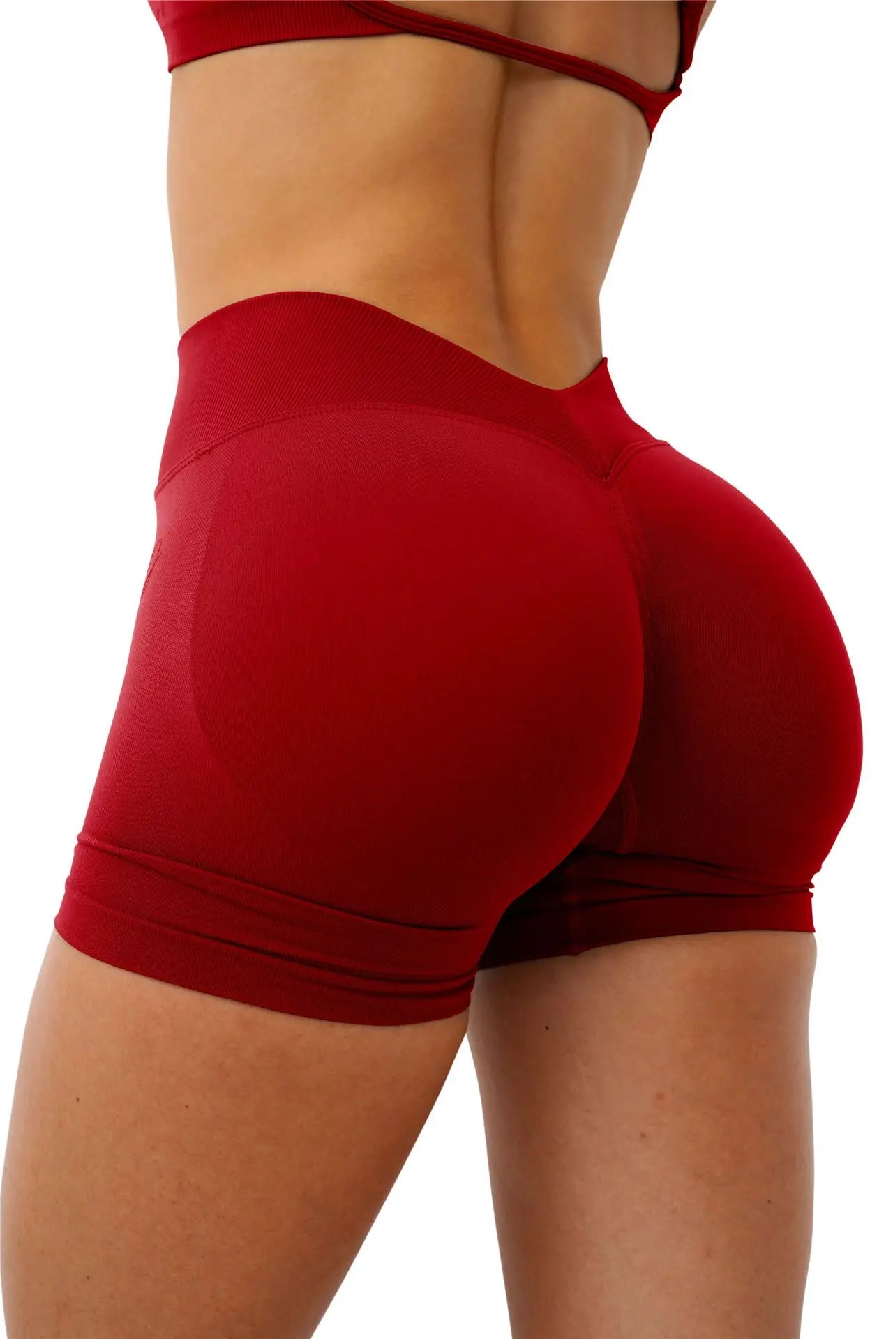 Shorts de yoga taille haute pour femmes - Vêtements de sport premium