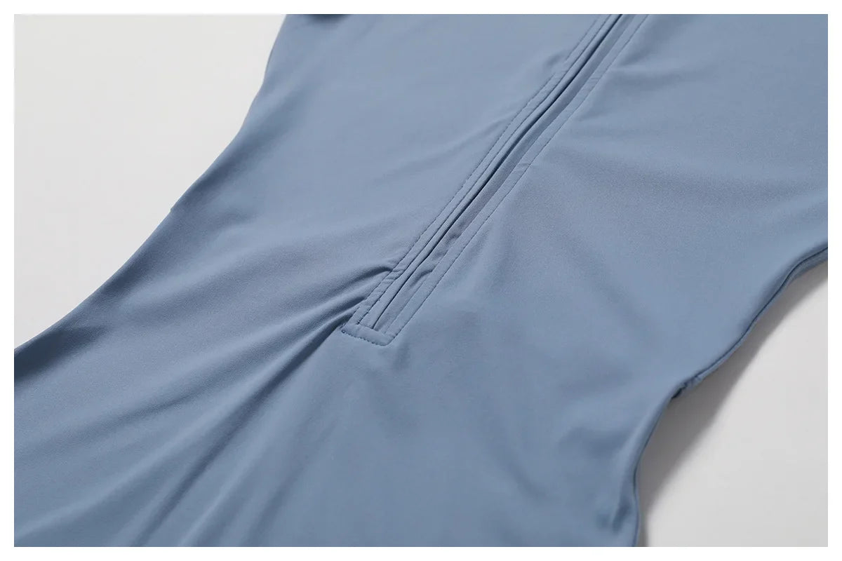 Premium Long Sleeved Yoga Jumpsuit with Zipper