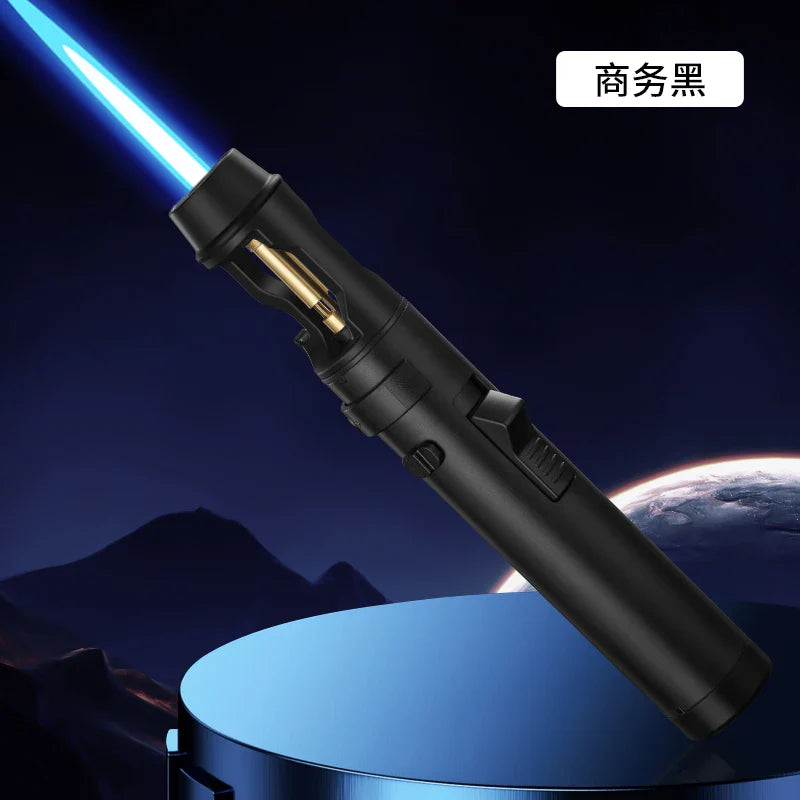 BlazeMaster Windproof Metal Torch for BBQ & Outdoor Cooking