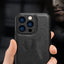 Coque de téléphone en cuir PU de luxe pour modèles d'iPhone