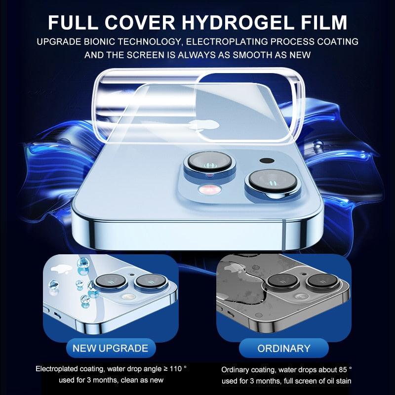 Premium Full Cover Back Film for iPhone Models