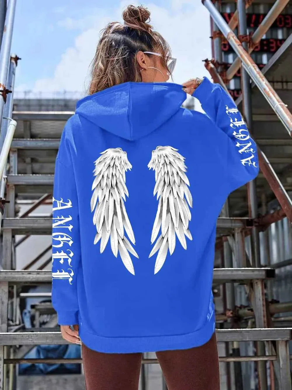 Sweat à capuche Femme Ailes d'Ange