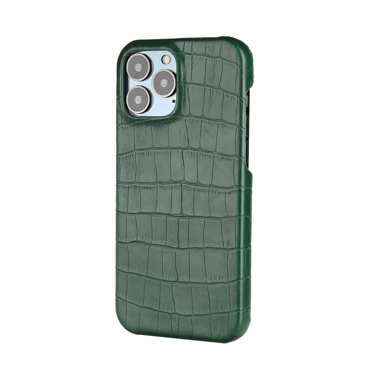 Coque en cuir premium pour iPhone 11, 12, 13, 14 Pro Max