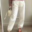ChicEase Pantalons Jogging Taille Haute à Jambes Larges