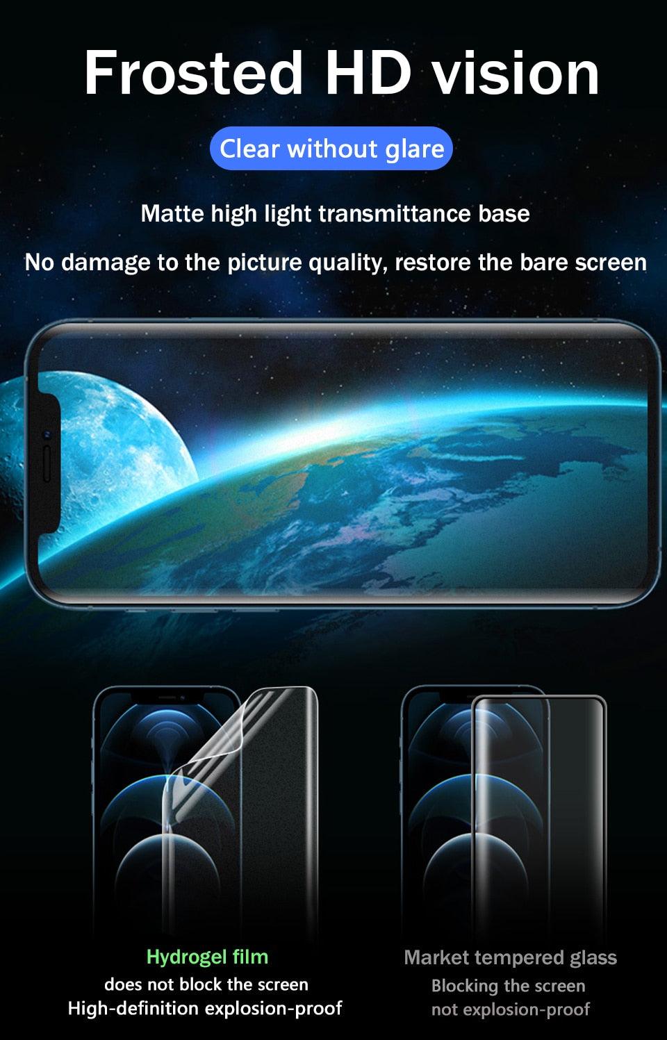 Protecteurs d'écran mats 3PCS pour modèles d'iPhone