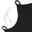 Sporty Black Backless Jumpsuit for Women