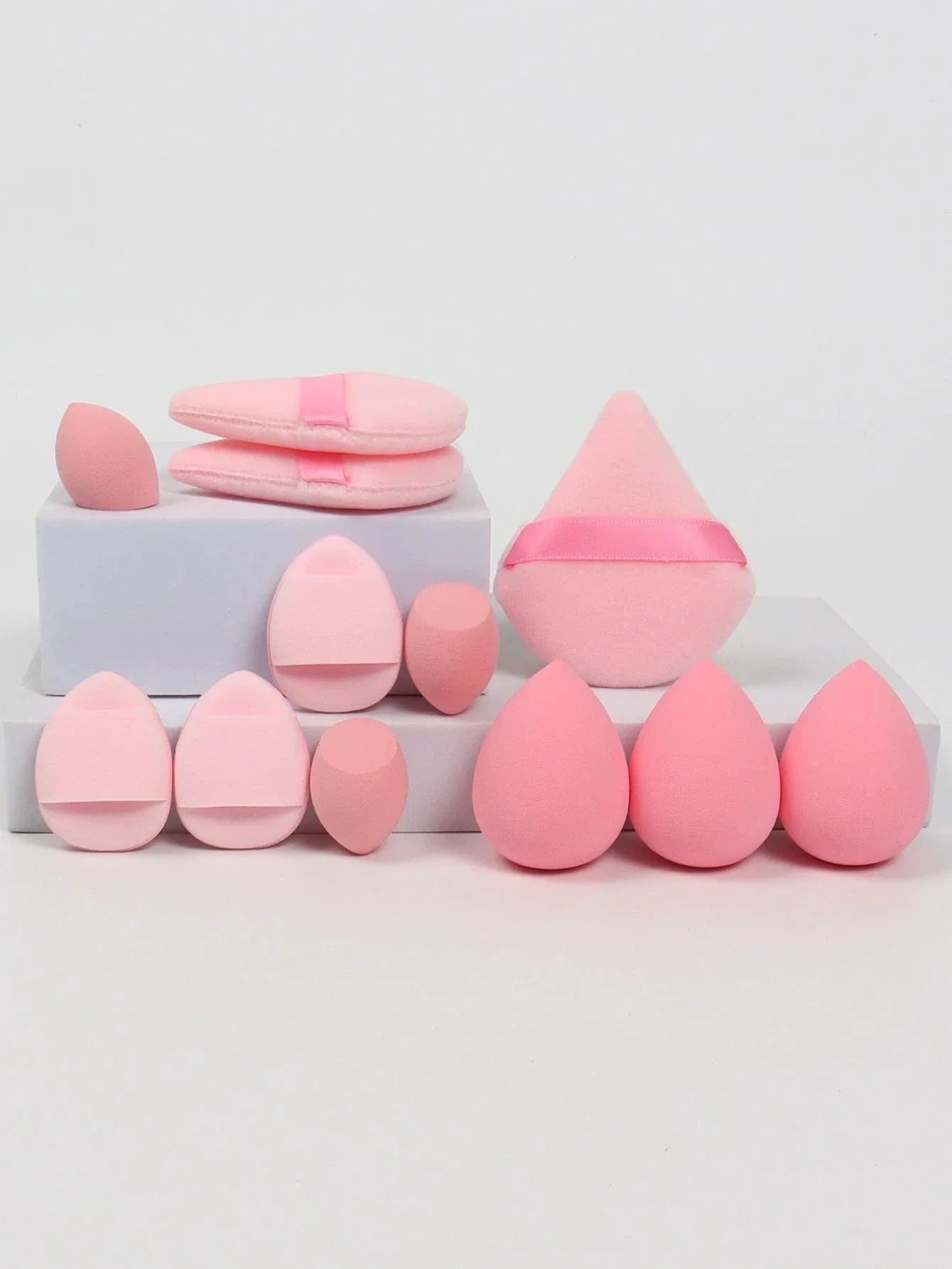 Juego de 12 Esponjas de Maquillaje Multiusos