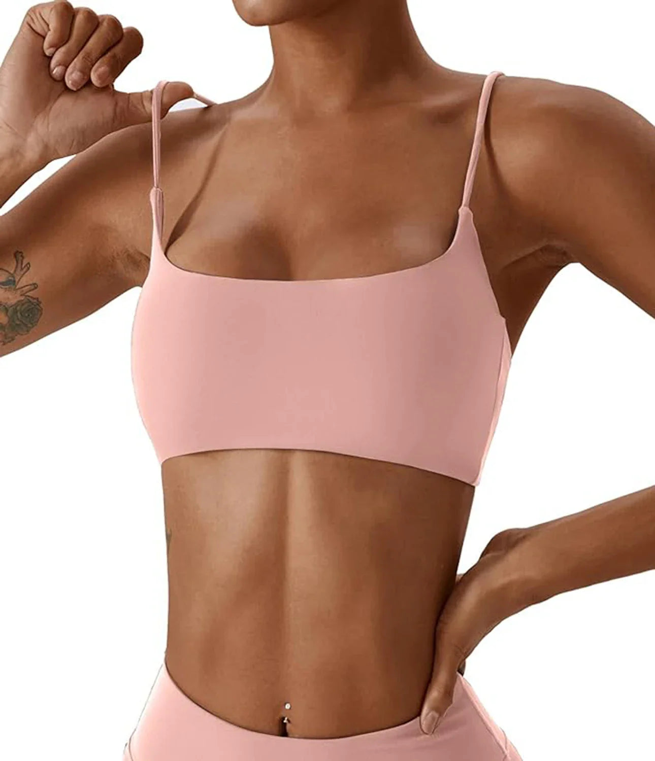 UltraFlex Crossback Sports Bra: Soft & Breathable Comfort
