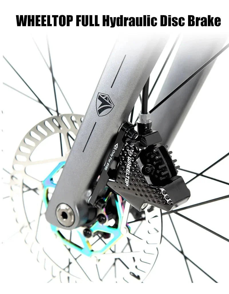 Bicyclette de route en carbone TWITTER R15pro - Vélo disc hydraulique pour hommes