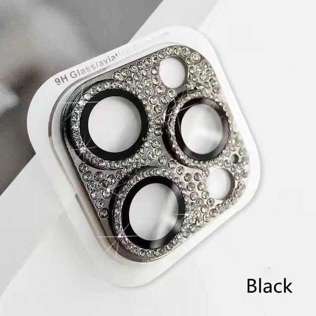 Premium Shiny Camera Lens Protector for iPhone 11 to 14 Pro